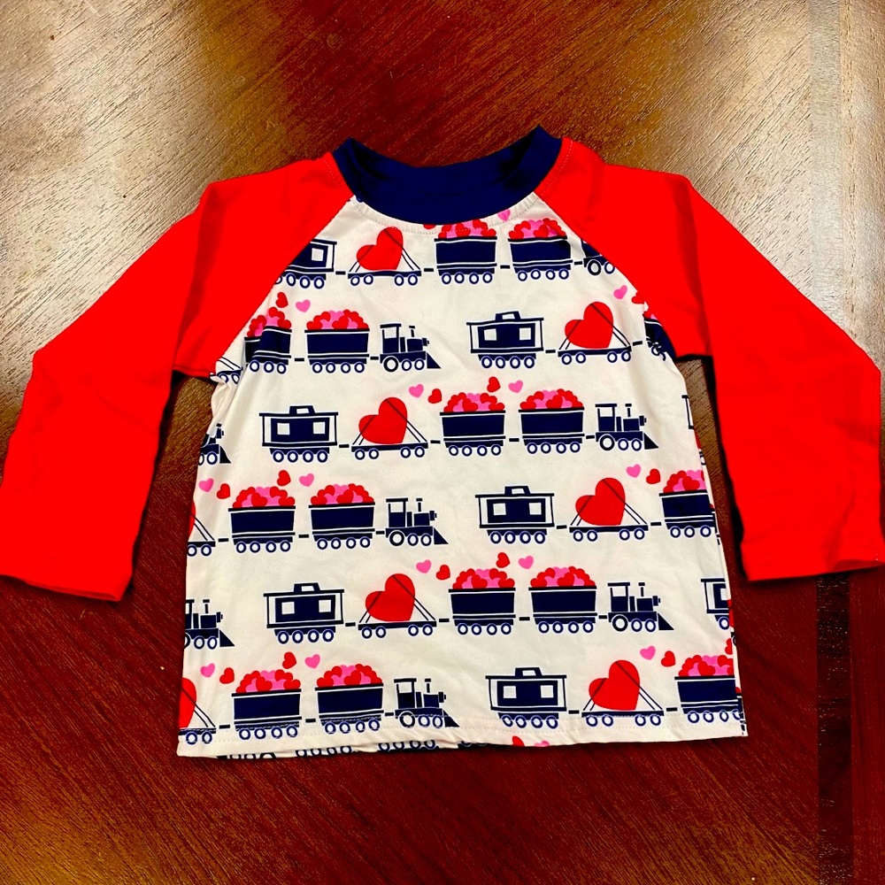 NEW Boys Valentines Tee